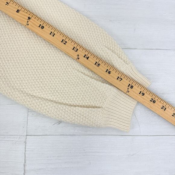 Tuckernuck Hyacinth House Francine Sweater Size XL Embroidered Flowers Cream - Picture 13 of 16